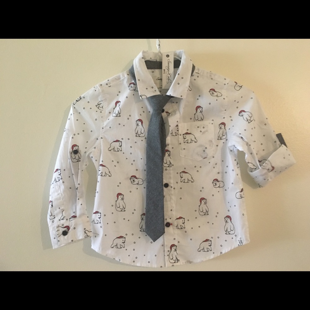 Sovereign *Code toddler button up shirt